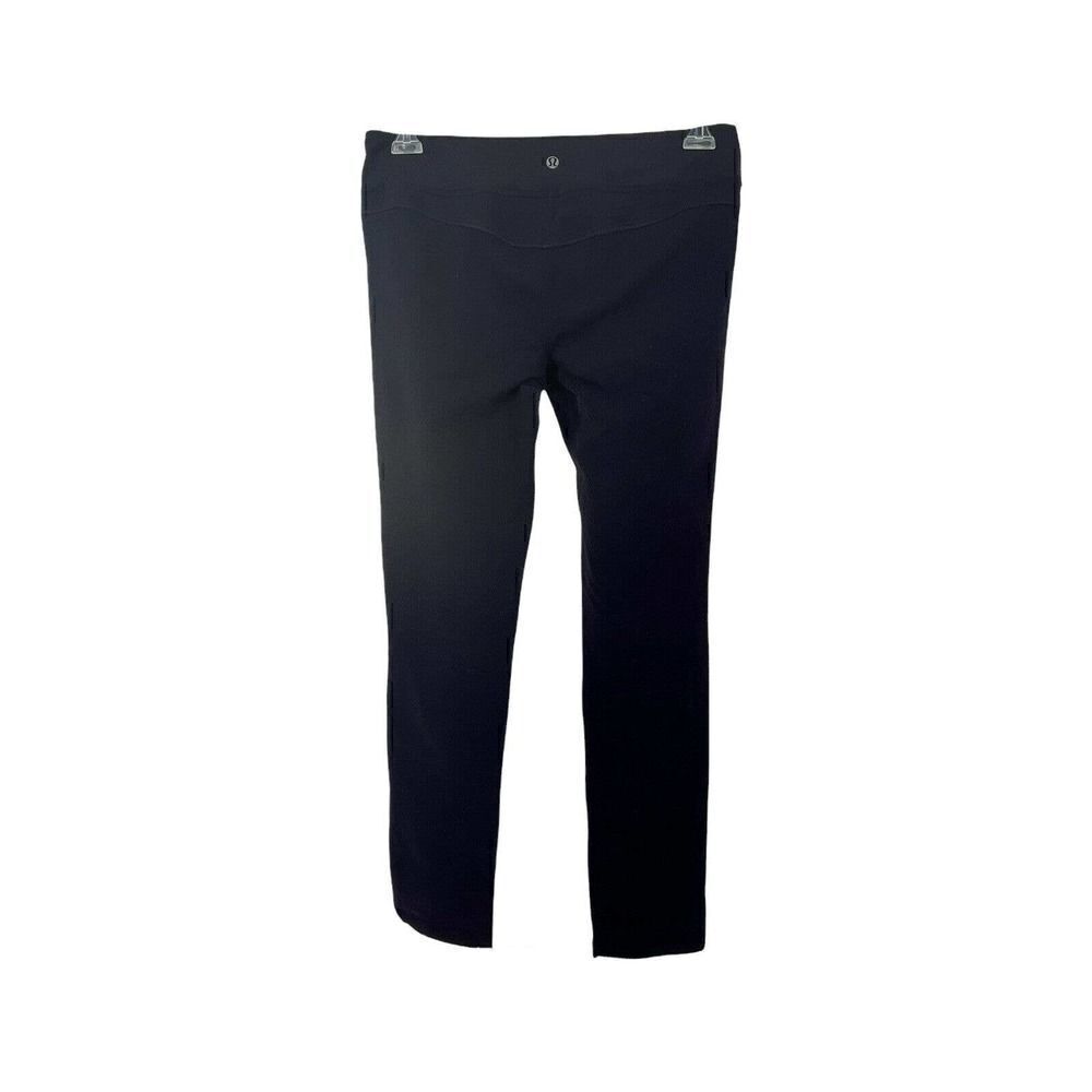 Lululemon Leggings Straight Leg Full Length Dark Plumb Purple Womens Size 10